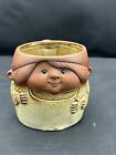 Art Pottery Mug 3D Face Woman Uctici Gempo Japan Funny Grandma