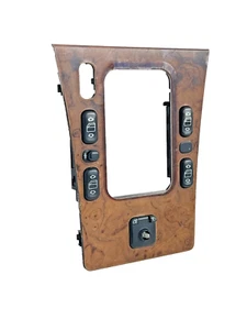 1998-2002 Mercedes W210 E320 Wagon Center Console Shifter Bezel Woodgrain OEM - Picture 1 of 14