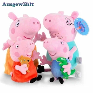 4-pcs Peppa Pig Rage Family Rosa Soft Plüsch Spielzeug/ Puppe Plüschtier Neu - Bild 1 von 6