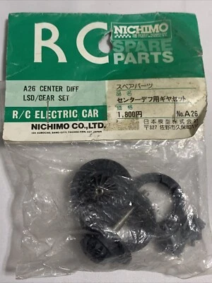 Nichimo RC Spare Parts A26 Center Diff LSD/Gear Set New Stock 1/10 Rc Car Parts - Image 1 of 2
