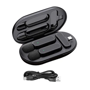 Wireless Microphone Audio Video Recording Type C For iPhone 15 For Android Phone - Photo 1/19