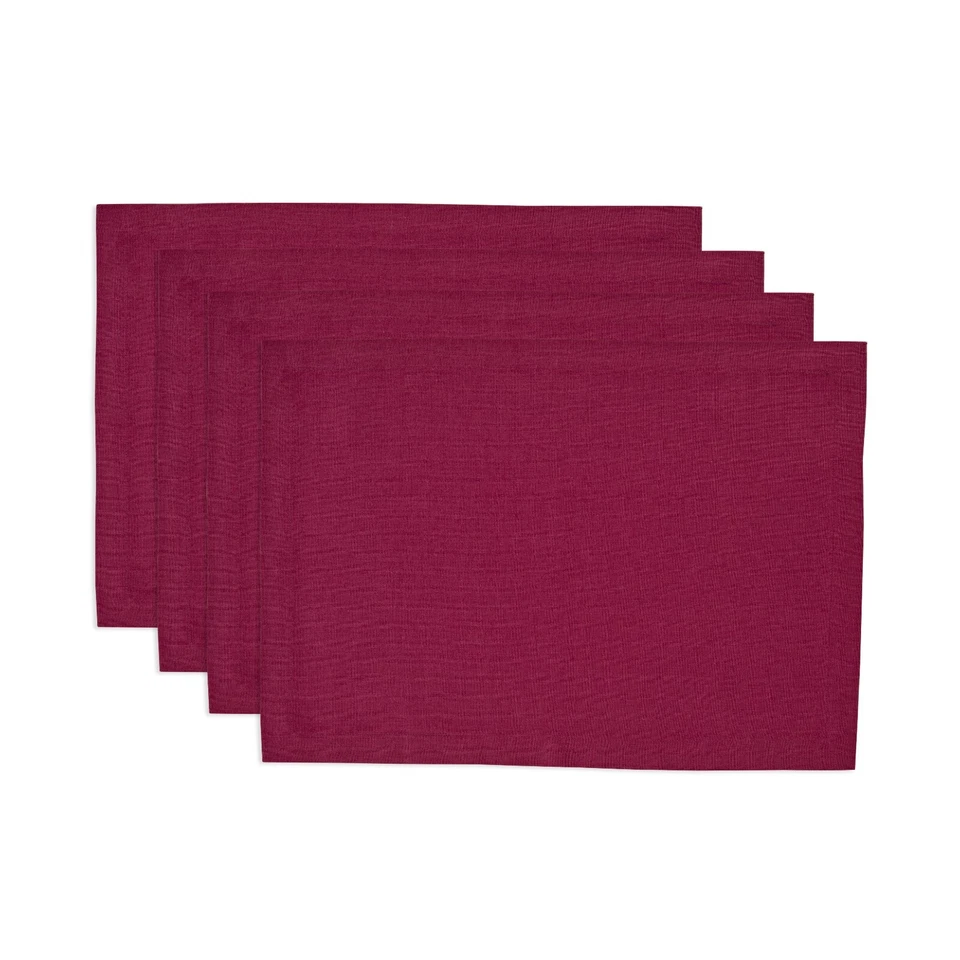 Solino Home Rectangle Linen Table Placemats 14 x 19" for Fall Dining - Diana - Image 1 of 1