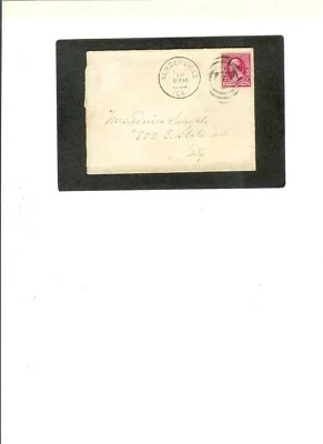 US ENTIRE #220   pmk 10-18-18??  Jacksonville, IL.  Target Cancel  - Image 1 of 2