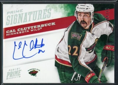 2012-13 Panini Prime Signatures Holosilver #13 Cal Clutterbuck 04/10 - Image 1 of 2