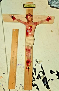 Kruzifix des kostbarsten Blutes 17 Zoll religiöse Statue - Bild 1 von 10