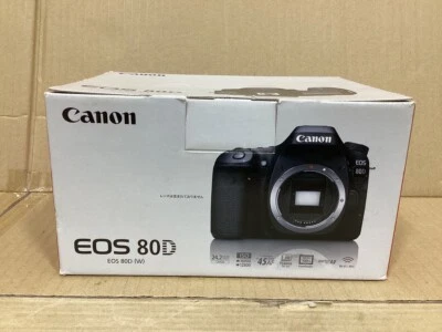 Canon EOS 80D 24.2 MP Digital SLR Camera Japan ver. - Image 1 of 4
