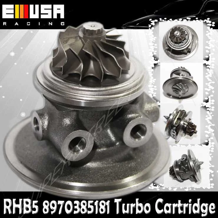 Cartucho turbo cargador CHRA RHB5 8970385181 para 91-94 Isuzu Trooper 3,1 L 113 HP Foto 1 de 1