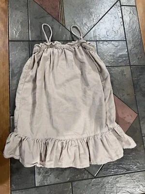 Zara девочек 4/5 вельвет спагетти ремень джемпер платье  - Изображение 1 из 4