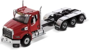 Diecast Masters Western Star 49X SB Tridem Tractor - Viper Red | Opening Hood - Picture 1 of 9