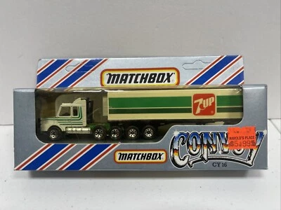 1983 Matchbox Convoy CY16  Scania Box Truck  7up - Image 1 of 4
