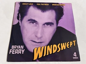 Bryan Ferry~Windswept~NM Vinyl~Roxy Music~UK Import~Quick Shipping - Picture 1 of 2