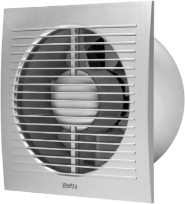 Ø 150Mm Ventilatore per Bagno - Ventola Di Scarico, Argento - Aspiratore Aria pe - Immagine 1 di 4