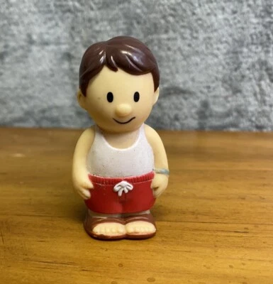 Figura Mesa de Actividades Paso 2 Nadador Niño Fiesta Crucero Arena Agua Foto 1 de 4