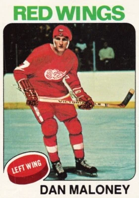1975-76 Topps - #177 Dan Maloney - Image 1 of 2