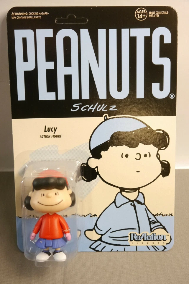 Peanuts Reaction Inverno Lucy Actionfigur 10 CM Super7 Kak - Bild 1 von 1