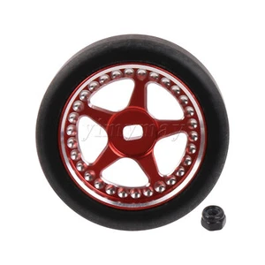 RC 1:28 Drift Wheel Tyre 1.14 Inch Outer Dia Replacement for K969 K989 P929 Red - Picture 1 of 6