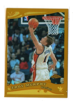 2005-06 Topps cromo refractor dorado #52 Troy Murphy #85/99 Golden State Warriors Foto 1 de 2