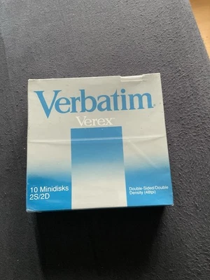 Verbatim 10x 5,25" Disketten 5 1/4" Zoll 2S/2D Verbatim Verex Original Verpackt - Bild 1 von 3