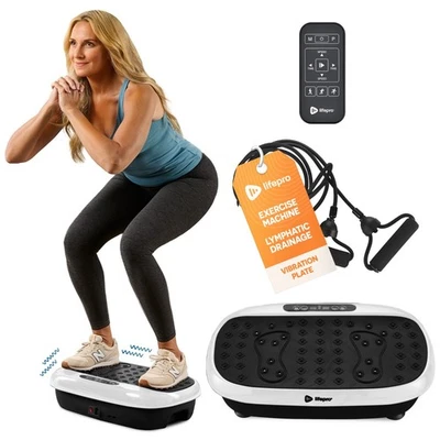 LifePro Vibration Plate Exercise Machine for Weight Loss & Lymphatic Drainage - Image 1 of 4