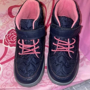 Carters “camso” heart Boots  Girls Sz 12  Elastic Lace Up/ Pull On. NWOT - Picture 1 of 6