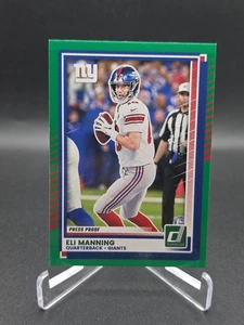2025 Donruss - Green Press Proof - Eli Manning #275 -  Color Match Ny Giants - Picture 1 of 2