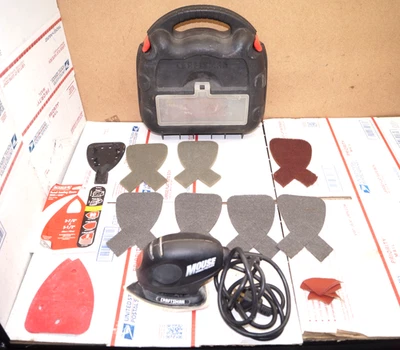 Craftsman Mouse 900.116800 Sander/Polisher W/Hard Case & Assorted Pads See Video - Image 1 of 4