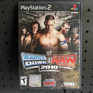 WWE Smackdown vs Raw 2010 PlayStation 2 PS2 Game NTSC|U/C Complete w' Manual VGC - Picture 1 of 4