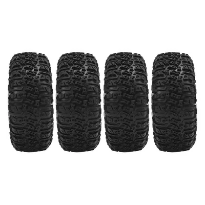 4Pcs RC Autoreifen 120 X 46mm Kunststoff Enhanced Grip Tragbarer RC Crawler - Bild 1 von 4