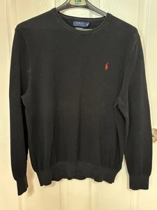 Polo Ralph Lauren Hemd Herren XXL Schwarz Langarm Waffelstrick Thermo Pima Cott - Bild 1 von 14