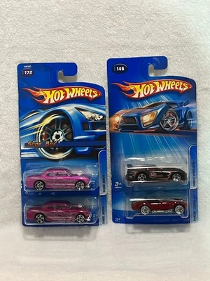 Hot Wheels Lot (4) BAD CARD BLOWOUT See cars listed below - Image 1 of 2