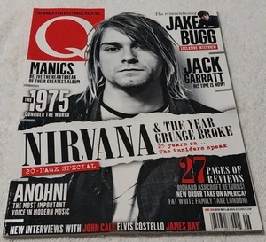 Q MAGAZINE UK JUNE 2016, NIRVANA & THE YEAR GRUNGE BROKE. - Picture 1 of 3