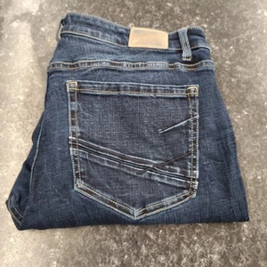Buckle BKE Jeans Women 35x30" Blue Payton Universal Fit Mid-Rise Skinny Stretch - Picture 1 of 7