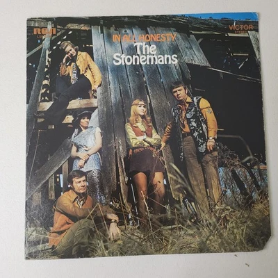 The Stonemans In All Honesty Vinyl LP 1970 - Image 1 of 4