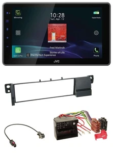 JVC DAB MP3 Bluetooth USB Autoradio für BMW 3er E46 (Quadlock) - Bild 1 von 10