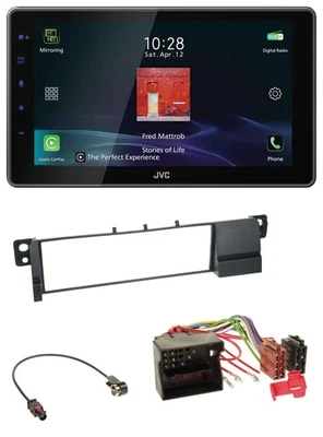 JVC DAB MP3 Bluetooth USB Autoradio für BMW 3er E46 (Quadlock) - Bild 1 von 4