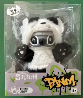 Disney Miniso Stitch Gen Z Street Panda Vinyl Plush Authentic Exclusive - Image 1 of 2