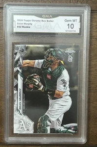 SEAN MURPHY 2020 Topps Chrome BEN BALLER #32 GMA 10 GEM MT RC - Picture 1 of 2