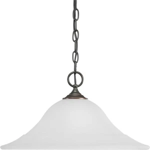 Progress Lighting P5095 Trinity 1 Light 18"W Pendant - Bronze - Picture 1 of 4
