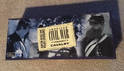 Gran Bretaña 17372 Guerra Civil Americana Capitán Confederado y Caballería Portadora de Color  Foto 1 de 4