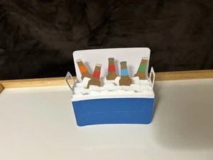 Cooler Of Beer Handmade Box Greeting Card Any Occasion 3D Masculine Birthday - Picture 1 of 5