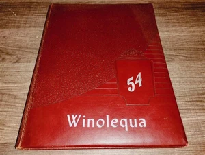 1954 Winolequa Jahrbuch für Winlock High School Washington WA Vintage Original - Bild 1 von 20