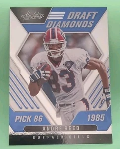 2022 Panini Absolute - Draft Diamonds Andre Reed #DD-5 - Buffalo Bills  - Picture 1 of 2