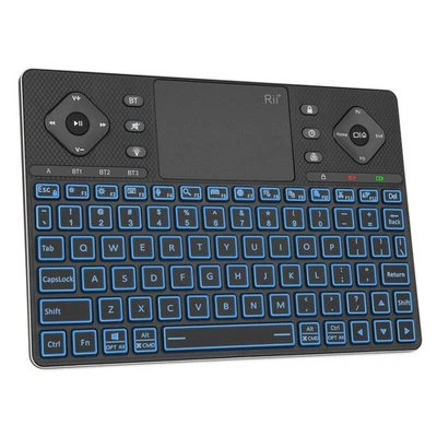 K16 Bluetooth Keyboard with Touch Pad, Rechargeable with RGB Backlit,Multimed... - Image 1 of 4
