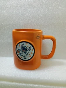 Disney / Rae Dunn ~ Halloween STITCH ~ Double Sided Coffee Mug ~New / No Tags - Picture 1 of 5