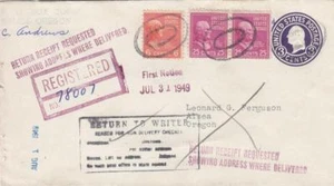 1949, Salem to Alsea, OR, Prexies, ver comentario (26762) - Imagen 1 de 1