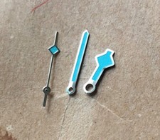 Cyan Green Snowflake Milsub Snow Flake Watch Hands for Vostok 2416b