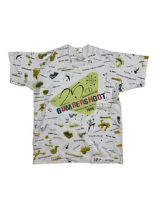 VTG Bumbershoot 95 Seattle Arts Festival Tee Shirt L All Over Print Band - Picture 1 of 12