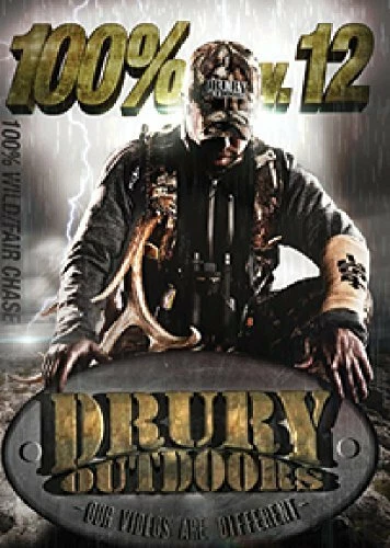 Drury Outdoors 100% Wild Fair Chase Vol 12 DVD NEW SEALED  - Image 1 of 1