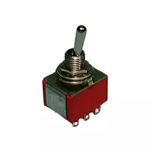 Philmore 30-10022 3PDT EIN-EIN Mini-Kippschalter 5A@120V/28V DC - Bild 1 von 1