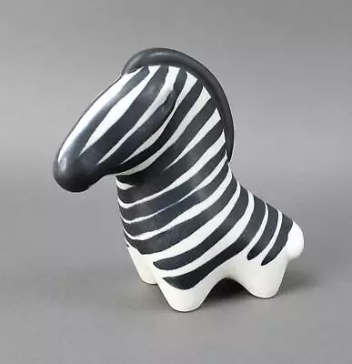 Arabia Finland Taisto Kaassinen Zebra Mid Century Modern Art Pottery Figurine Foto 1 de 4